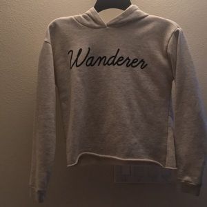 Forever 21 cropped Hoodie/ sweatshirt